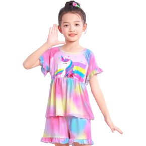 Mhjy Girls Pajama يضع ملابس نوم متدنية ملابس نوم غير رسمية 2 ٪ in Kuwait