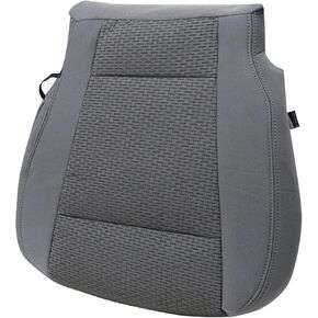 NLQR Front Driver Side Seat Replacement Gray Cloth Seat Cover Compatible with Ford F250 F350 F450 F550 2017-2021