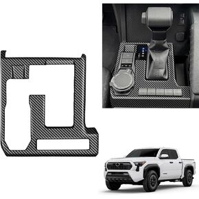 Gear Shift Panel Trim for Toyota Tacoma 2024 Accessories, Truck Gear Shifter Console Anti-Scratch Panel Cover Frame Trim Interior Accessories