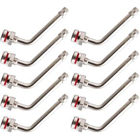 TR545D TRACK TRACK TRAIL SECTS - 10 حزمة 60 ° BEND BRESS BRASS/CLAMP -IN DEAT FOR ALCOA 22.5 "و 24.5"