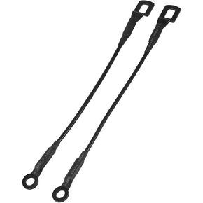 Pair Rear Tailgate Cables Lift Gate Support Straps Pickup for Toyota Tacoma 1995-2003 65770-04030 Replace Parts
