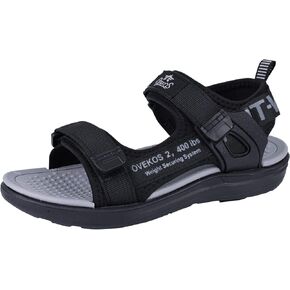 Boys Sandals Kids Summer Sports Hiking Sandals Adjustable Straps for Beach Outdoor Lightweight(Little Kid/Big Kid)