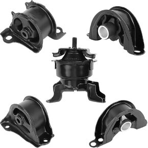 Engine Motor Mounts Set - Compatible with Honda Civic 2006 2007 2008 2009 2010 2011 1.3L, Replace# A4585 A65019 A65029, Set of 3 in Kuwait