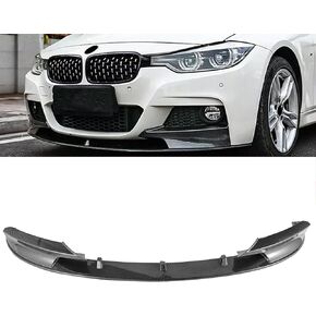 قاعدة الشفاه الأمامية لـ BMW 3 Series F30 F35 320i 325i 328i 335i M Sport 2013-2018 Carbon Printing Printing Pumper Lip Spoilter