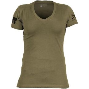 Grunt Style Basic Women's V-Neck T-Shirt in Saudi Arabia