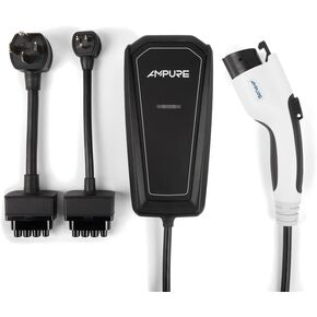 Portable Level 2 EV Charger – 32A Fast Charging for Electric Cars, 120/240V NEMA 14-50 Plug, 20ft Cable, SAE J1772–UL & Energy Star Certified, Indoor/Outdoor, Home/Travel Compatible w/All EVs & PHEVs