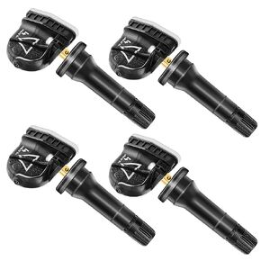 LEEPEE 433MHz TPMS Sensor Fit for Buick GMC Chevrolet Holden Cadillac Mahindra Tata, 4-Pack Tire Pressure Sensor Replacement OEM#13598773,13581561,25789964,20922901,13522631