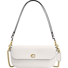 Coach Brook Flap Chain Bag, B4/Chalk