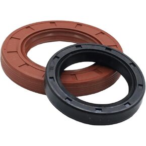 92049-7028 & 92049-7010 Engine Oil Seal Kit, Compatible with Kawasaki FH531V FH541V FR, FS, FX Series 4 Stroke Engine, Bottom Crank Lower Oil Seal Kit