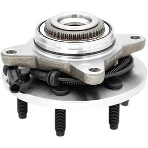 515046 Front Wheel Hub Bearing Assembly Compatible with Ford F-150 2004, Ford F-150 Thru 2005, Ford F-150 Heritage 2004, 4WD Model Only, with ABS, 6 Lugs