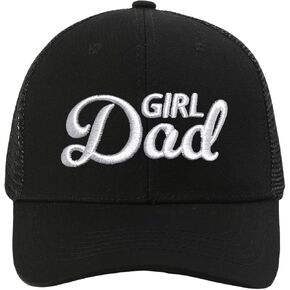 Girl Dad Hat Gifts for Dad Trucker Hats Fathers Day Hat Mesh Baseball Cap Mens Birthday Gift