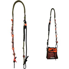 Bag Strap Replacement, Versatile Multi-Function Paracord Shoulder Strap: Adjustable, Heavy-Duty Colorful Crossbody Extender with Water Bottle Handle for Travel, Outdoor Activities & More Armygreen