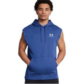 Under Armor Men UA Icon Fleece Hoodie (الولايات المتحدة ، ألفا ، كبيرة ، منتظمة ، منتظمة ، تقنية Blue 432)