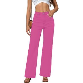 Womens Jeans High Waisted Straight Leg Loose Stretchy Lightweight Tummy Control Trendy Jeans for Women 2025