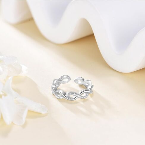 Celtic Knot/Mushroom/Ladybug Toe Rings Sterling Silver Irish Celtic Celtic Toe Band Band Ring Rings Jewelry for Women in Kuwait