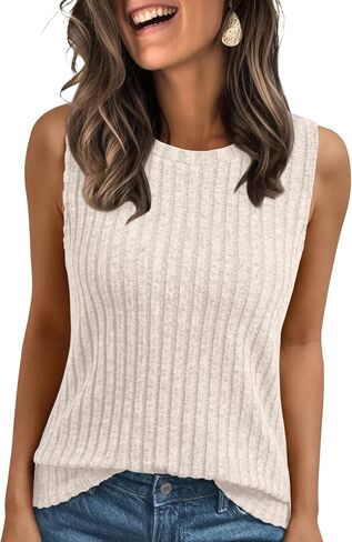 AUTOMET Womens Tank Tops Sleeveless Tunic Shirts Summer Fashion Basic Soft Clothes 2025 Casual Trendy Vacation Spring Outfits in Saudi Arabia