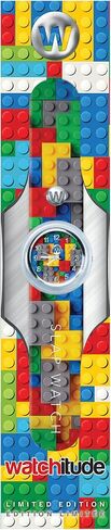Slap Watch - One Size, Boys and Girls, Plunge Proof, Removable Analog Face, Colorful and Inspiring, Interchangeable Silicone Bands, Fun and Inspiring Bracelet Watches in Saudi Arabia