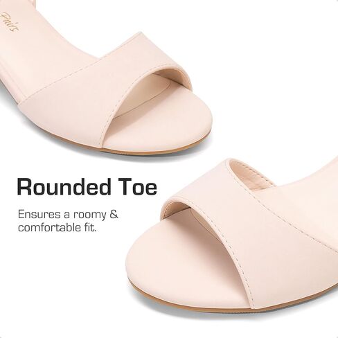 DREAM PAIRS Girls Sandals Chunky Pump Ankle Strap High Heels Dress Open Toe Flower Wedding Party for Little Big Kid in Kuwait