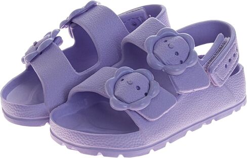 Josmo Kids Double Buckle Sandals Boys Girls Adjustable Back Strap Summer Beach Pool Sandal (Size 5-10 Toddler) in Saudi Arabia