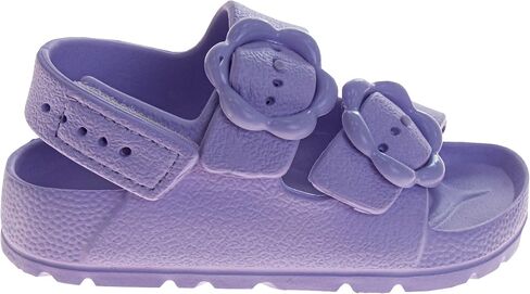 Josmo Kids Double Buckle Sandals Boys Girls Adjustable Back Strap Summer Beach Pool Sandal (Size 5-10 Toddler) in Saudi Arabia