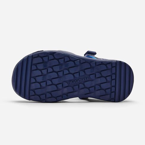 Balabala Kids Sandals Boys Girls Closed Toe Summer Outdoor Athletic Beaches Sandals Non-slip Hook and Loop in Kuwait