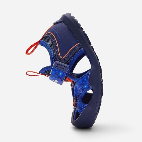 Balabala Kids Sandals Boys Girls Closed Toe Summer Outdoor Athletic Beaches Sandals Non-slip Hook and Loop in Kuwait