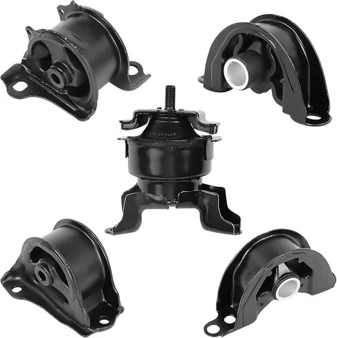 Engine Motor Mounts Set - Compatible with Honda Civic 2006 2007 2008 2009 2010 2011 1.3L, Replace# A4585 A65019 A65029, Set of 3 in Kuwait