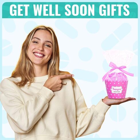 HAPPYPOP Breast Cancer Gifts for Women Men - Cancer Chemo Comfort Socks for Survivor Patients in Kuwait