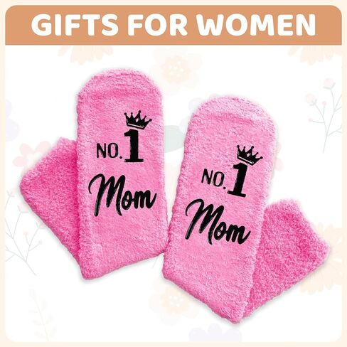 HAPPYPOP Gifts for Her Women - Mothers Day Socks, Gifts for Mom, Mother Mama Socks in Saudi Arabia