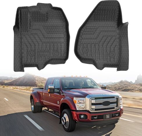 Mixsuper مناسب لسجادات الأرضية 2015-2019 Ford Transit 150/250/350 (بدون اتصال ترانزيت) بطانات أرضية لجميع الأحوال الجوية الصف الأول قطعة واحدة in Kuwait