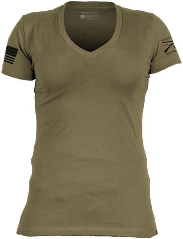 Grunt Style Basic Women's V-Neck T-Shirt in Saudi Arabia