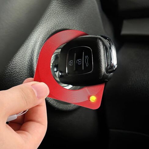 2pcs Car Key ECU Test Coil, Automotive ECU Induction Card Auto Tool, Car Induction Card, Automotive Key Lock Chip Antenna Tester, Automatic Ignition Coil Tester for Checking The Lock Ring in Kuwait
