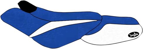 غطاء مقعد BlackTip Jetsports لـ SeaDoo 1996-1999 GTX/LTD/RFI، 1997-2000 GTI (أرجواني/رمادي داكن) in Kuwait