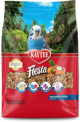 Kaytee Fiesta Parakeet Food, Parakeet Bird Food, 4.5 Pounds in Kuwait