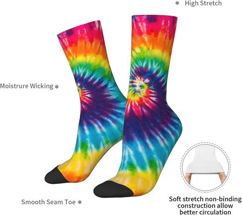 Funny Novelty Crew Socks For Men Women,Athletic Sport Casual Socks in Kuwait