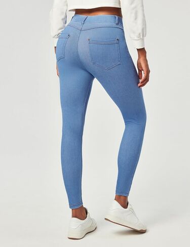 IUGA Jeggings for Women Tummy Control Stretchy Jeans for Women High Waisted Pull on Skinny Jean Leggings with Pockets Trendy in Kuwait