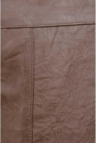 Milwaukee Leather LKM3702 Men's Leather V-Neck Western Style Motorcycle Rider Vest w/Classic Buffalo Snaps Closure in Kuwait