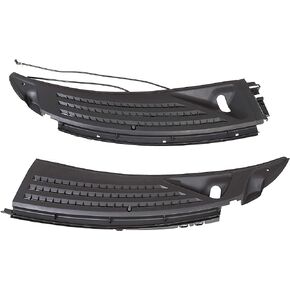 JMTAAT Front Windshield Wiper Cowl Panel Vents Set w/ Seals Fits 2009-2014 FORD F150 (Driver Left & Passenger Right) Replacement for BL3Z-15022A69-A & BL3Z-15022A68-A