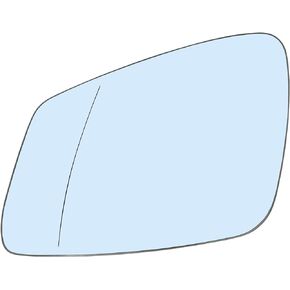 Driver Left Side Mirror Replacement for BMW 228i 320i 328i 330i 335i 428i 430i 435i 440i 535i 550i 640i i3 M2 M3 M4 M5 M6 X1 & More - Side View Heated Convex Mirror Glass