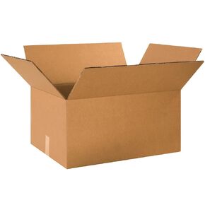 صناديق حائط مزدوجة من BOX USA، مقاس 60.96 سم × 45.72 سم × 30.48 سم، كرافت (عبوة من 10 قطع)، (الطراز: BHD241812DW) in Kuwait