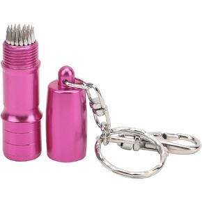 Billiard Pricker, Tip Repair Tool Billiard Ball Accessories Snooker Club Tip Repair Tool Billiard Pick, for Billiard Lovers Home Indoor(Pink)