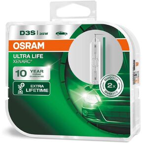 OSRAM XENARC ULTRA LIFE D3S HID Xenon discharge bulb, discharge lamp, 66340ULT-HCB, duobox (2 units),White in Saudi Arabia