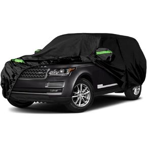 Waterproof Car Cover Replace for 2020-2024 Land Rover Defender 90 2-Door, 6 Layers All Weather Car Covers with Zipper Door for Snow Rain Dust Hail Protection (Defender 2 Door)