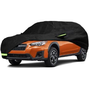 YIXIN Waterproof Car Cover for 2014-2022 Infiniti QX80 Car Cover Custom Fit 100% Waterproof Windproof Strap & Single Door Zipper Bands for Snow Rain Dust Hail Protection in Kuwait