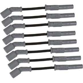 MSD 32813 Black 8.5mm Super Conductor Spark Plug Wire Set