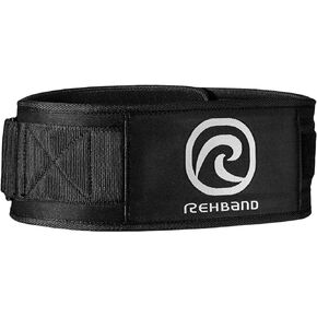 Rehband Weight Lifting Belt for Squats & Deadlifts - Weightlifting Belt for Men & Women, Powerlifting and Bodybuilding Belt Unisex, Heavy Duty Gym Belt