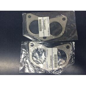 Genuine Subaru Exhaust Manifold Gasket Pair Turbo WRX STI XT GT OEM 14038AA000 2