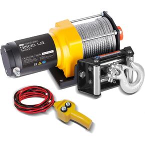 ونش كهربائي 12 فولت 3500 رطل مقاوم للماء بخط واحد (3500 رطل) in Kuwait