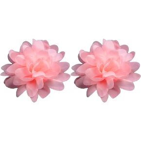 2Pcs Pink Flower Ring for Dance, Adjustable Finger Ring with Artificial Rose for Flower Dance Artificial Flowers Home Décor Products