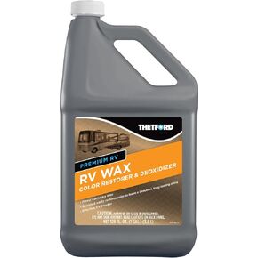 شمع THETFORD Premium RV - مُعيد اللون ومزيل الأكسدة للسيارات - RVs - القوارب - الدراجات النارية - 1 جالون 32523 in Kuwait